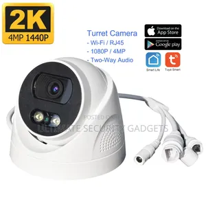 Wifi Tuya Smart Dome Indoor Hd Camera (4mp)