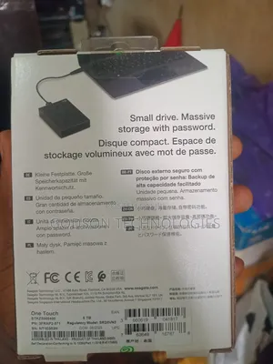 Seagate One Touch 5tb Portable External Hard Drive