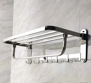 Chrome Multiple Towel Hanger