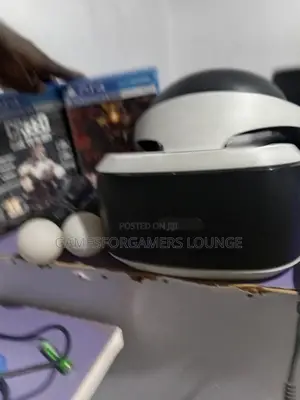Playstation Vr With 5action Games