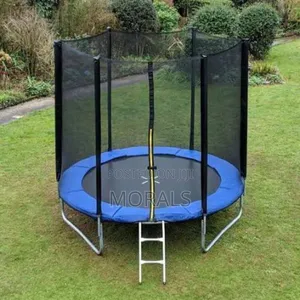 8ft Trampoline With Safety Enclosure