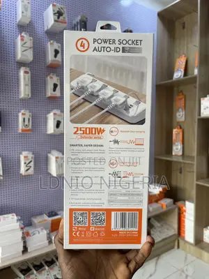 Ldnio Sc4408 4 Power Socket Extension