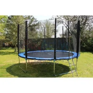 8ft Enclosed Trampoline With Ladder
