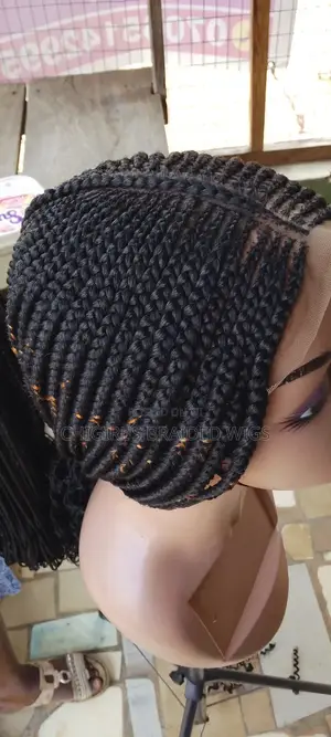 Braided Wig With Closure