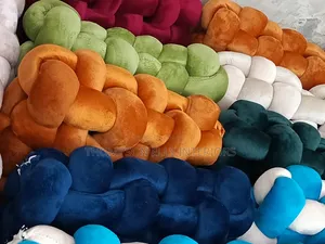 Luxury Knotted Throw Pillow