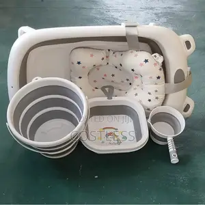 Foldable Baby Bathtub Set.