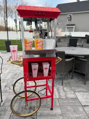 Popcorn Machine With Cart