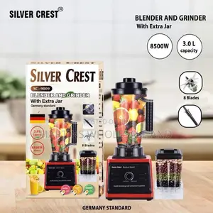 Silver Crest Sc-9009 Blender and Grinder With an Extra Jar.