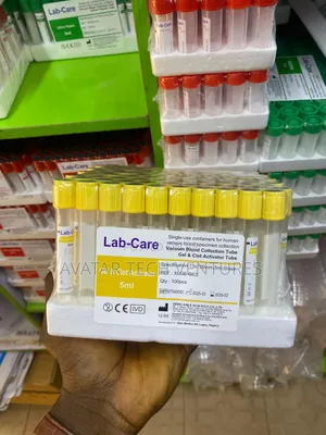 5ml Gel Clot Activator Vacuum Blood Collection Tubes