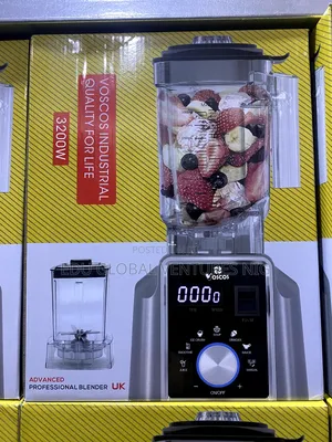 Vosco Industrial Advanced Professional Blender With Dry Cup 3200watts.