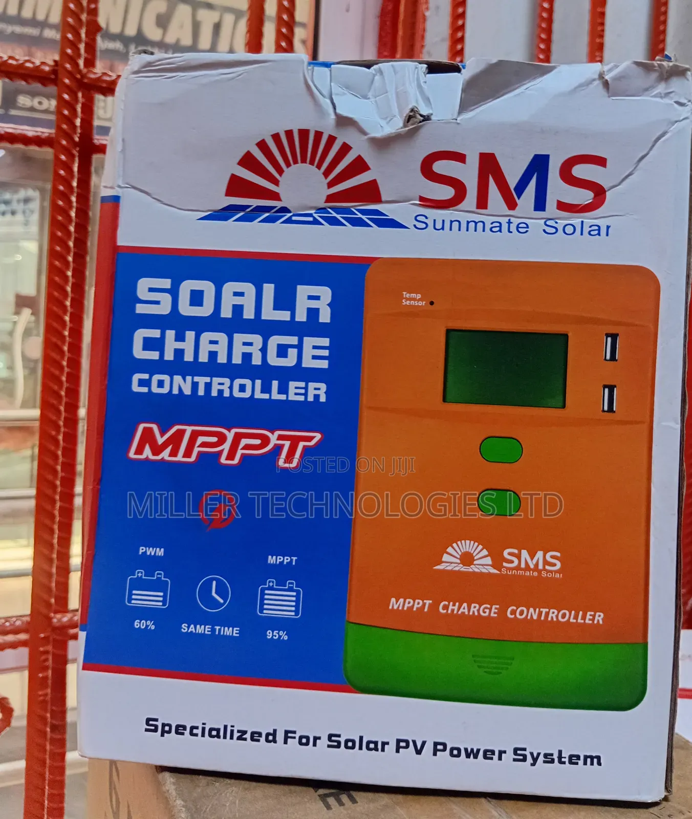 SMS Charge Controller