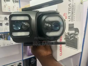 Solar Powered 4g Rotational Ubox App Camera Dual Lens 8mp High Quality