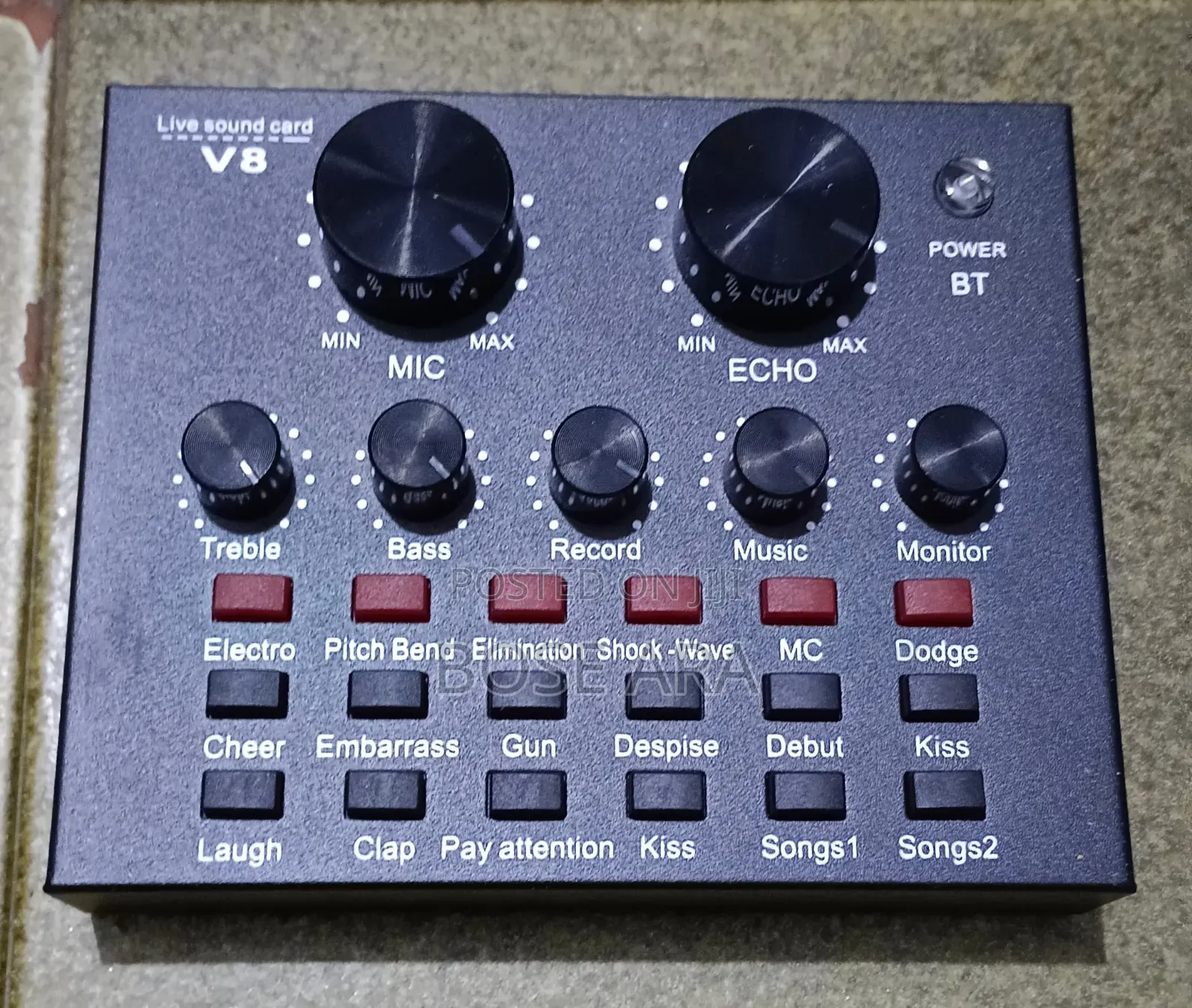 Singing Live Sound Card