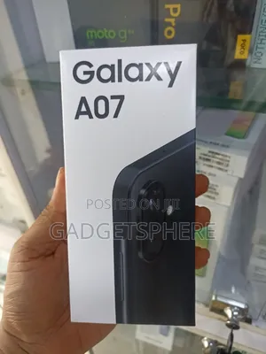 New Samsung Galaxy A07 4G 128 GB Black