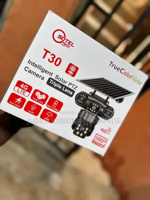 3 Lens 4g Solar Camera