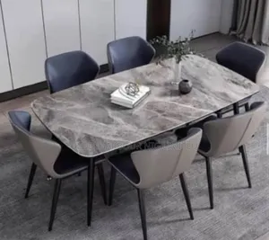 Luxury Mable Top Dining Set