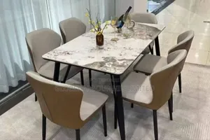 Luxury Mable Top Dining Set
