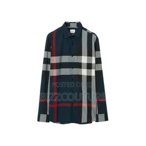 Original Burberry Check Popline Shirts Available in Store
