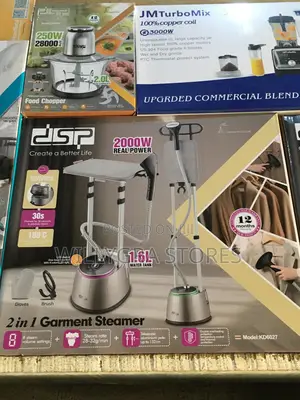 Dsp 2 In 1 Standing Garment Steamer