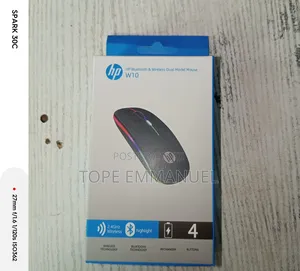 Hp W10 Rechargeable Bluetooth Wireless Mouse