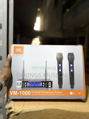 Jbl Microphone Vm1000 - Original Wireless Handheld Microphone