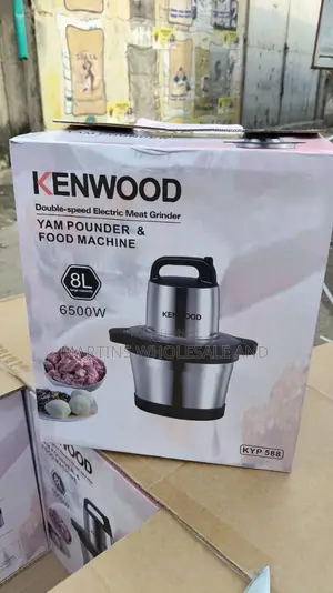 Kenwood Double-Speed Electric Meat Grinder Yam Pounder Food Machine,