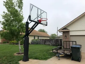 Durable Olympic Basketball Hoop Stand