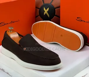 Santoni Suede Loafers Size 40-46