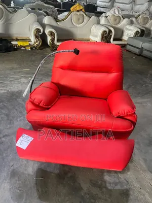 Red Durable Recliner Chair