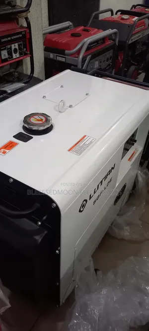 10kva Lutian Soundproof Generator With Engine Cooling Motor
