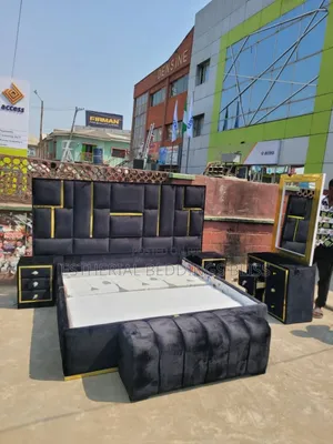 6ft by 6ft Quality Bed Frame Complete Set