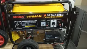 Sumec Firman Man Cooper Coil Generator 4.5kva 3 Years Company Warranty