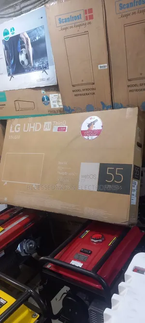 Lg Ai Thinq Smart Television With Double Panels,5 Years Company W
