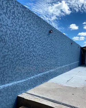 Tyrolean Cement Spray and Paintings
