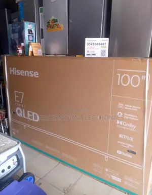 Hisense Qled E7 Smart Inverter Television 100inches 5 Year's Warran