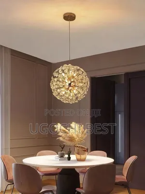 Gold Crystal Chandelier Light