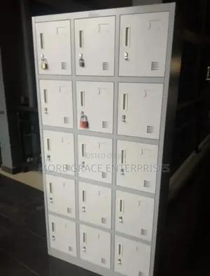 Metal Worker's Locker (15 Partitions)