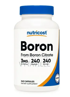 Nutricost Boron 3mg Capsules X 240