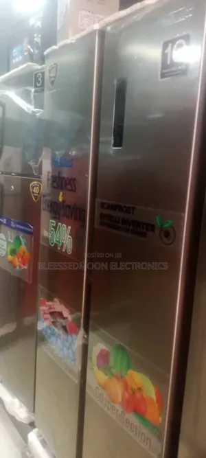 Scanfrost Inverter Side by Side Fridge With 10 Years Company Warranty