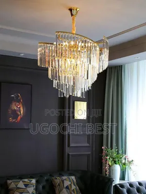 Gold Crystal  Chandelier Light