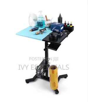 Tattoo Workstation Tray Adjustable Trolley