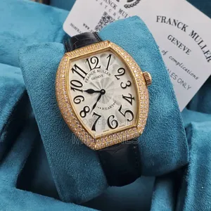 "Franck Miller Leather Wristwatch - Classic Design"