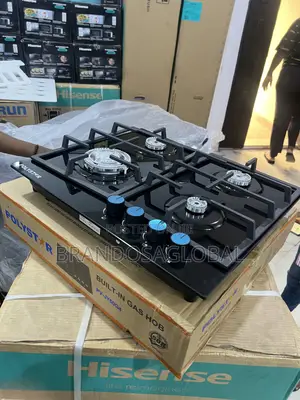 Polystar 4 Burner Built-in Gas Hob Pv-Gt60g4 Smooth Surface Finish