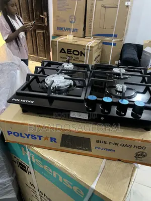 Polystar Built-in Gas Hob 4 Burner Pv-Gt60g4 Quality Construction