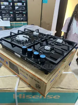 Polystar Pv-gt60g4 4 Burner Built-in Gas Hob Efficient Heat Output