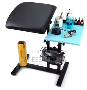 High Quality Desktable Bench Tray Trolley Wit Armrest Table For Tattoo