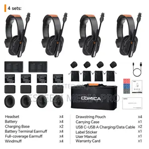 Comica Seekcom S1 Wireless Intercom 4 Users