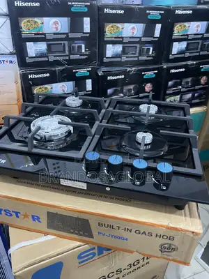 Polystar Built-in Gas Hob 4 Burner Pv-Gt60g4 Compact and Functional