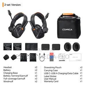 Comica Seekcom S1 Wireless Intercom 2 Users