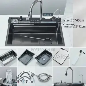 4 Button Kitchen Sink